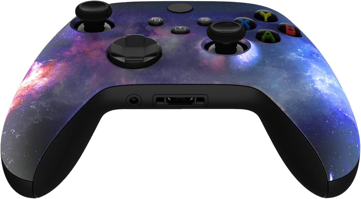 Nebula Galaxy Soft Touch Front Housing Shell for Xbox Series X/S Controller, Custom Cover Faceplate for Xbox Series X/S, for Xbox Core Controller - Controller NOT Included